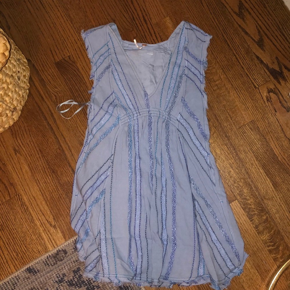 Free People Blue Dress